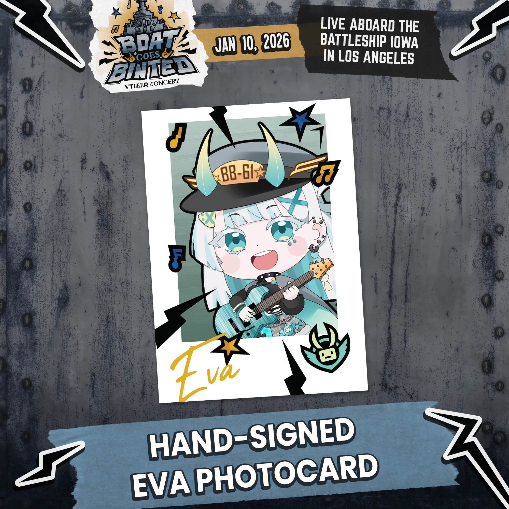 Boat Goes Binted : Hand-Signed Photocards (ONLINE ONLY) - Image 6