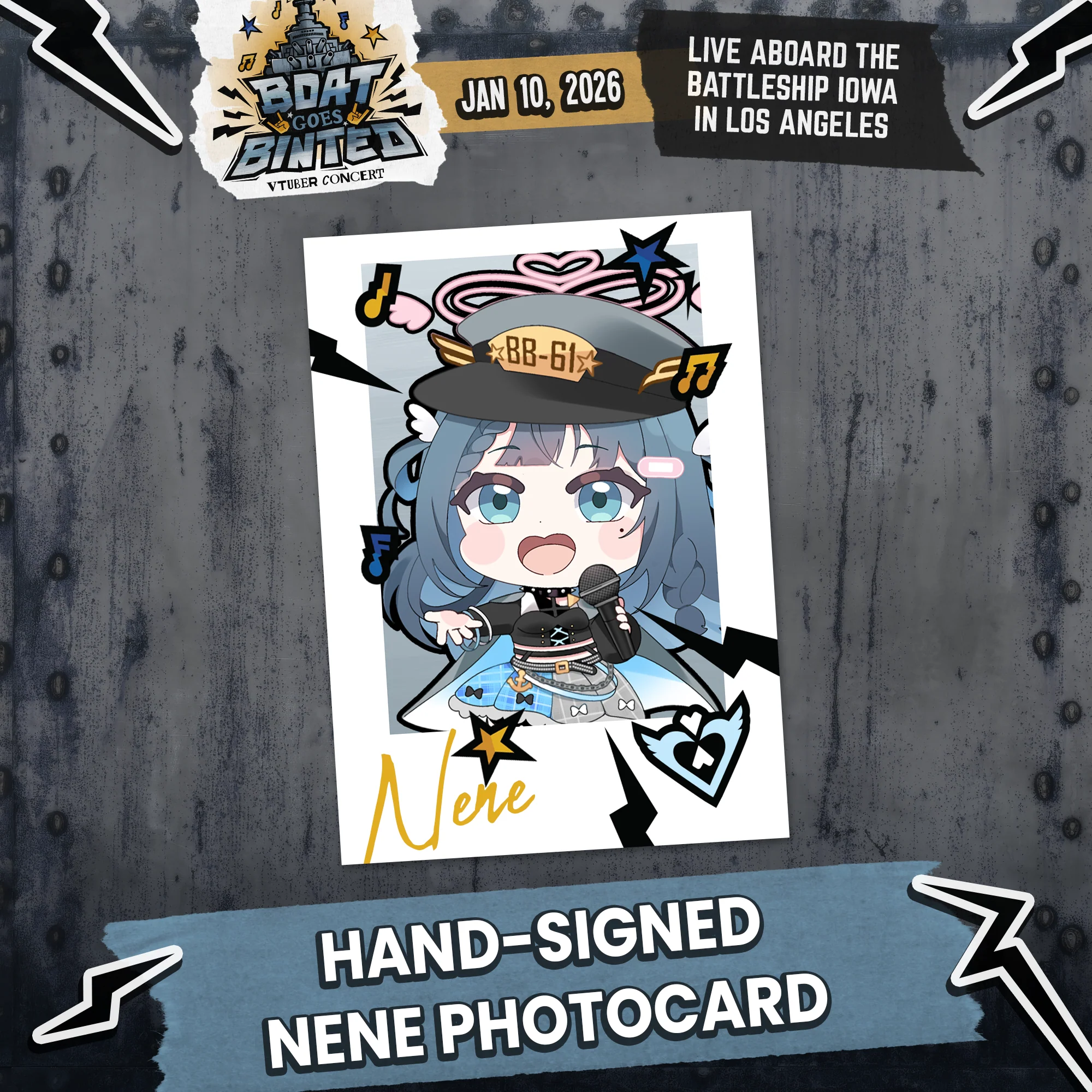Boat Goes Binted : Hand-Signed Photocards (ONLINE ONLY) - Image 9