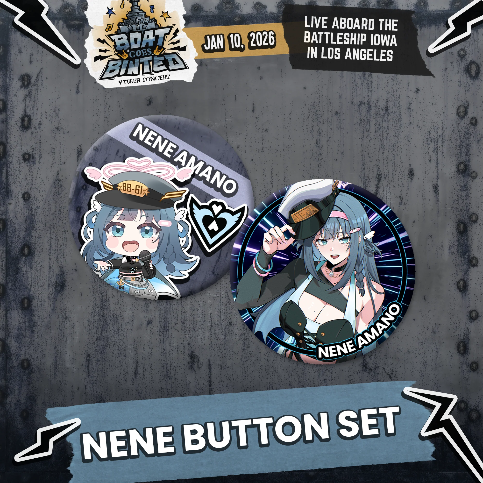 Boat Goes Binted : Button Sets - Image 7