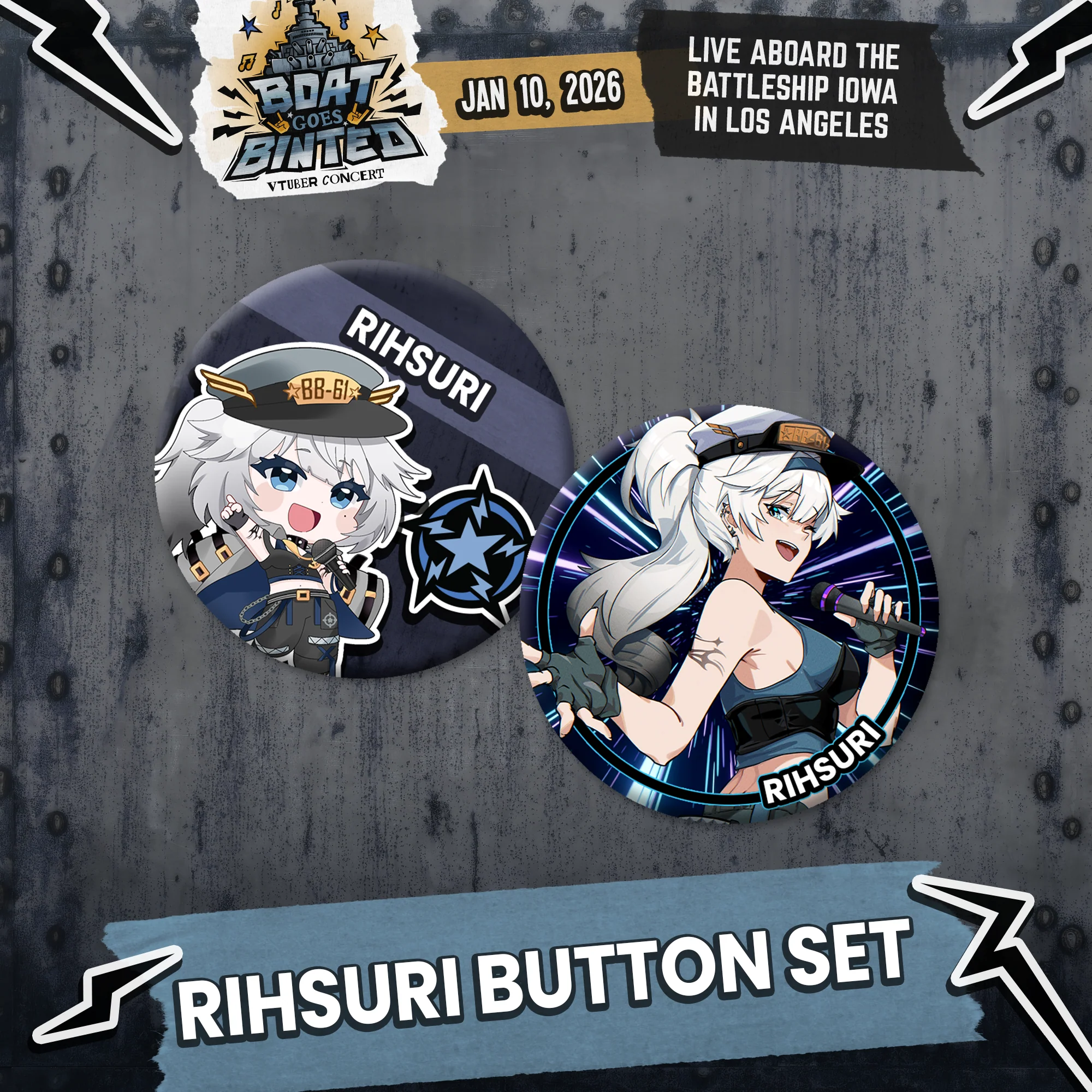 Boat Goes Binted : Button Sets - Image 9
