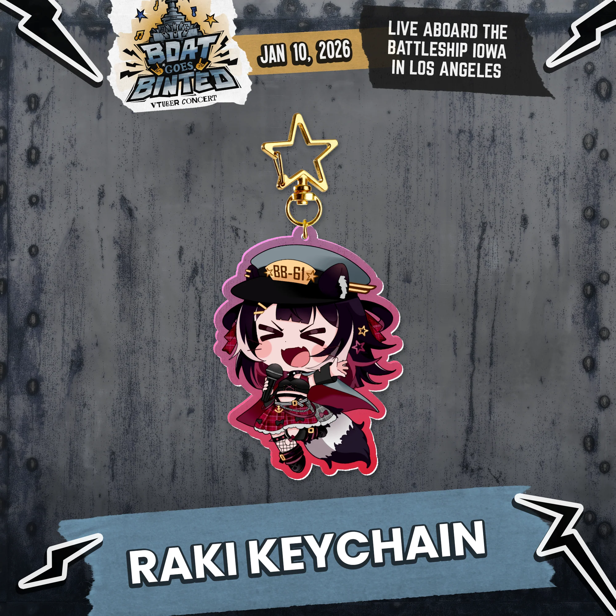Boat Goes Binted : Chibi Keychains - Image 2