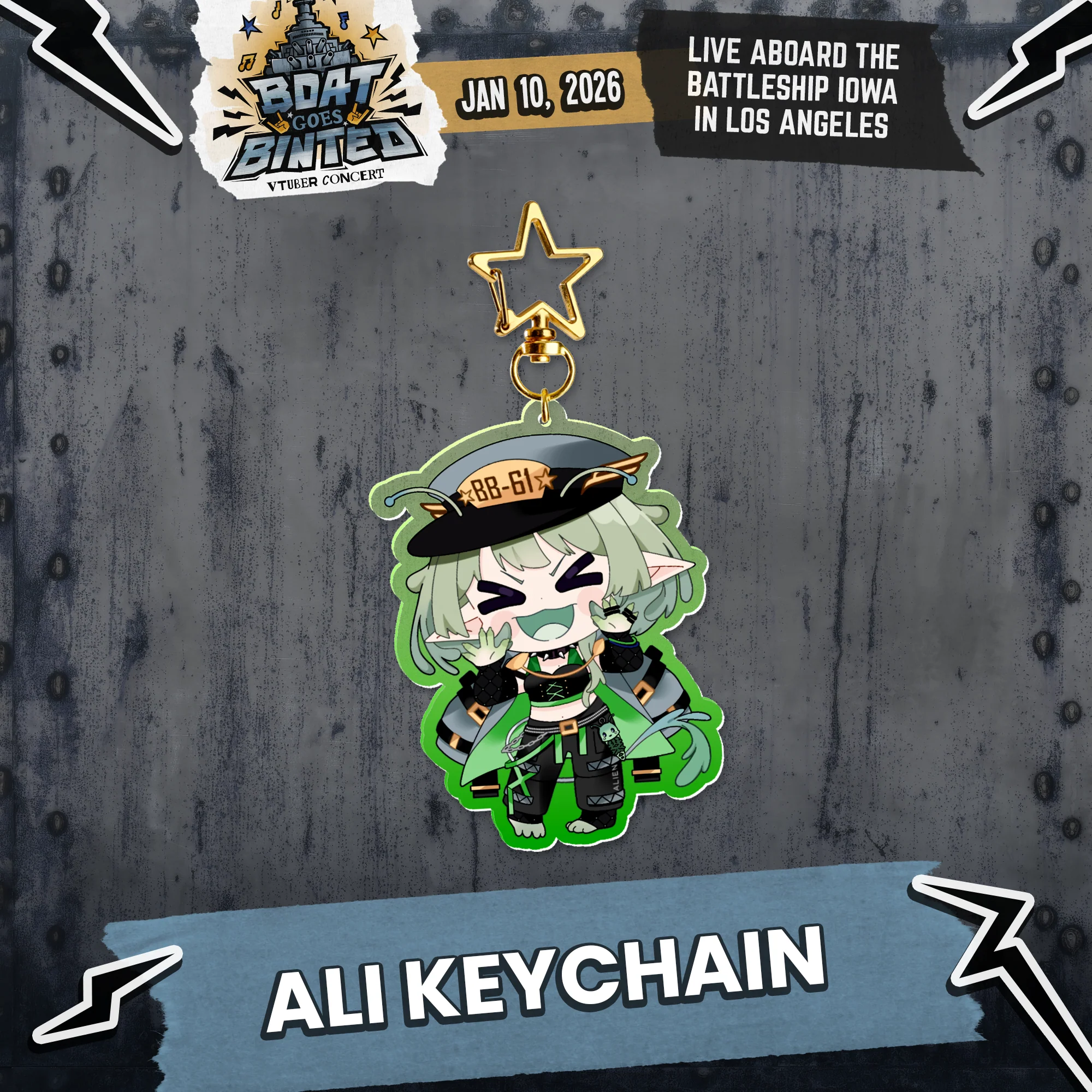 Boat Goes Binted : Chibi Keychains - Image 5
