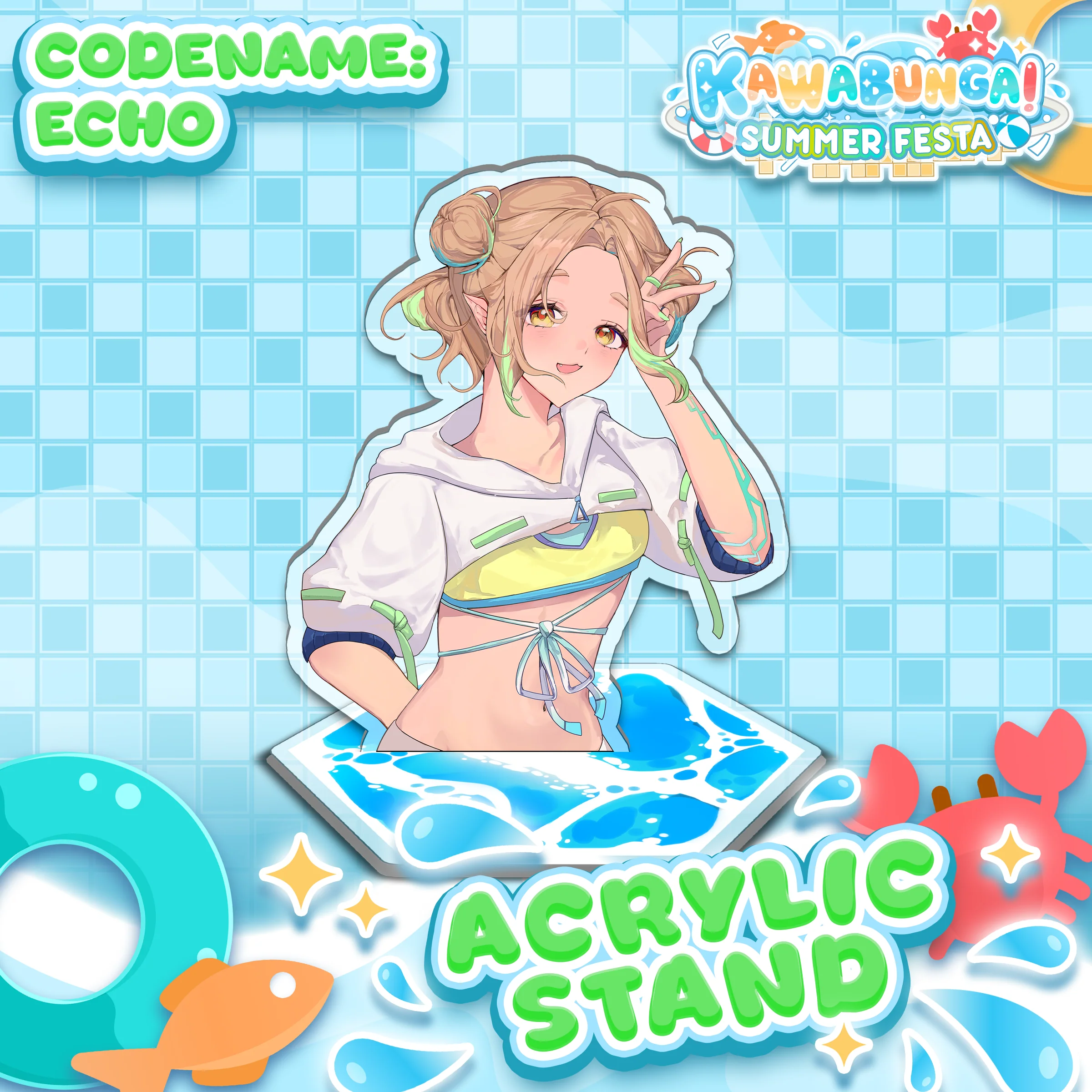 Codename: Echo : Kawabunga Standee