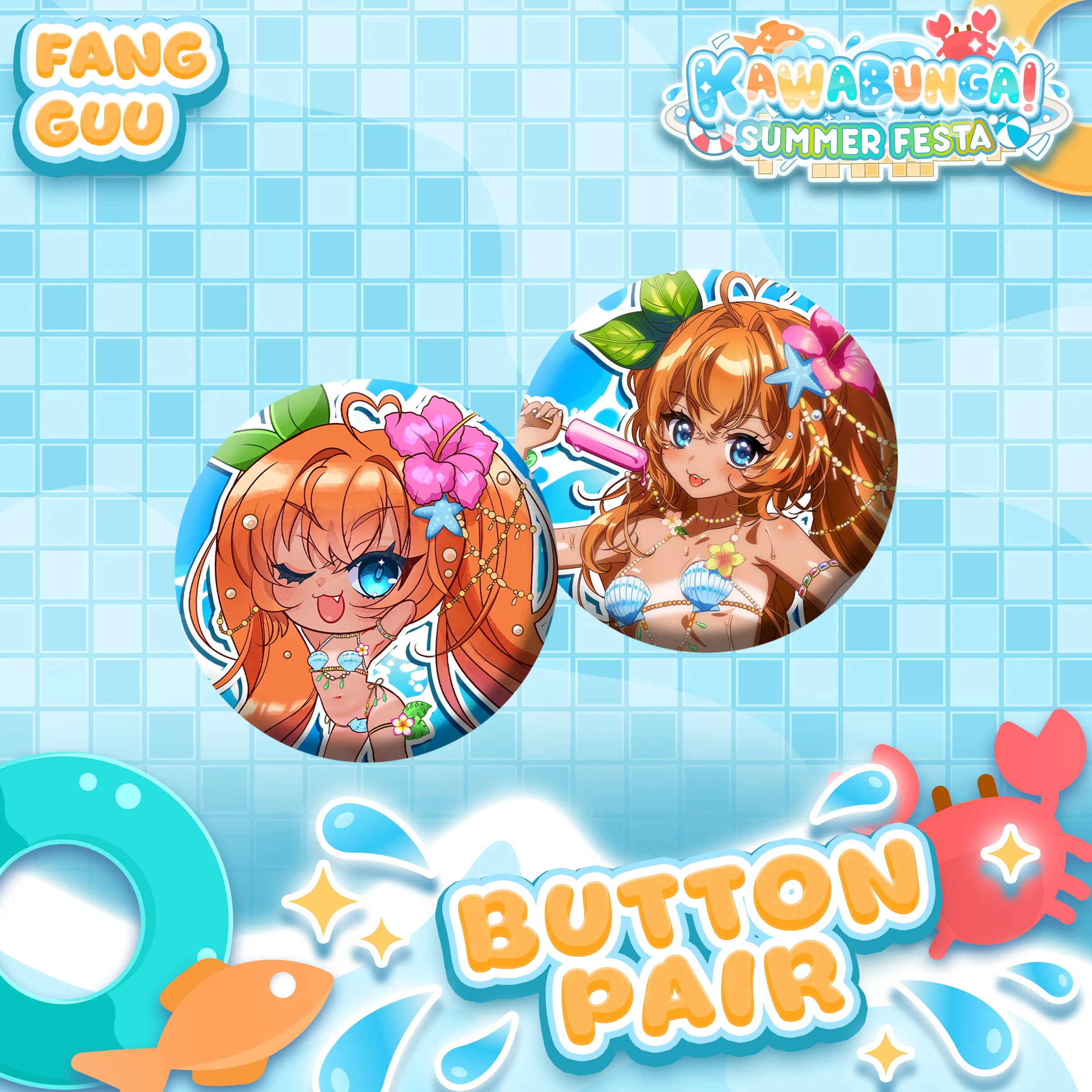 Fang Guu : Button Pair