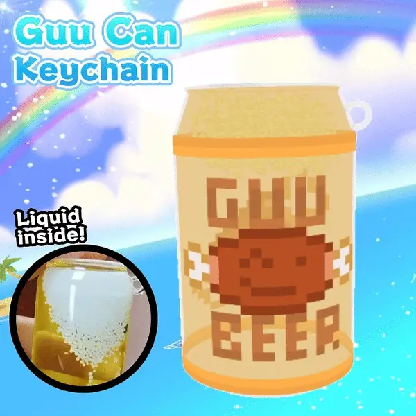 Fang Guu : Guu Can Keychain [LIMITED RUN]