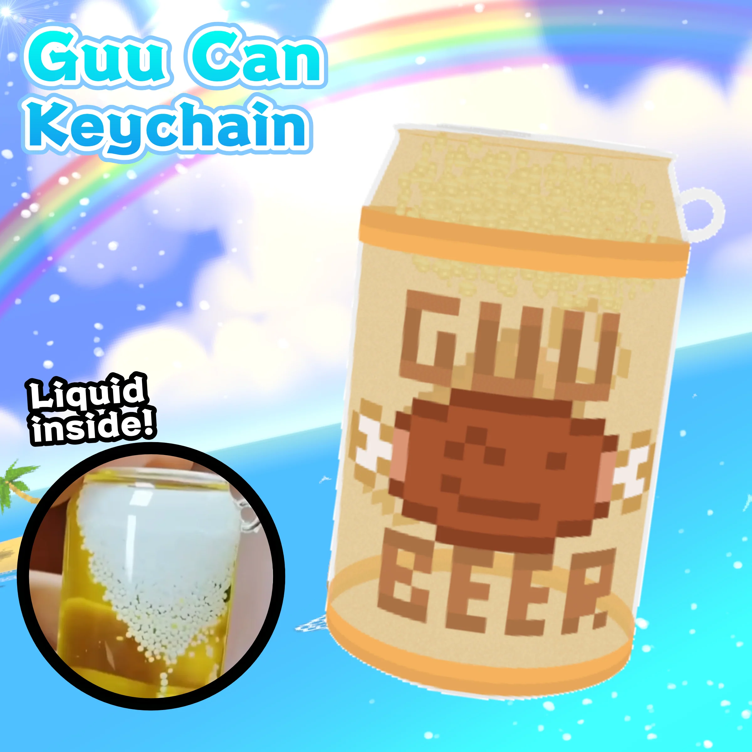 Fang Guu : Guu Can Keychain [LIMITED RUN] - Image 2