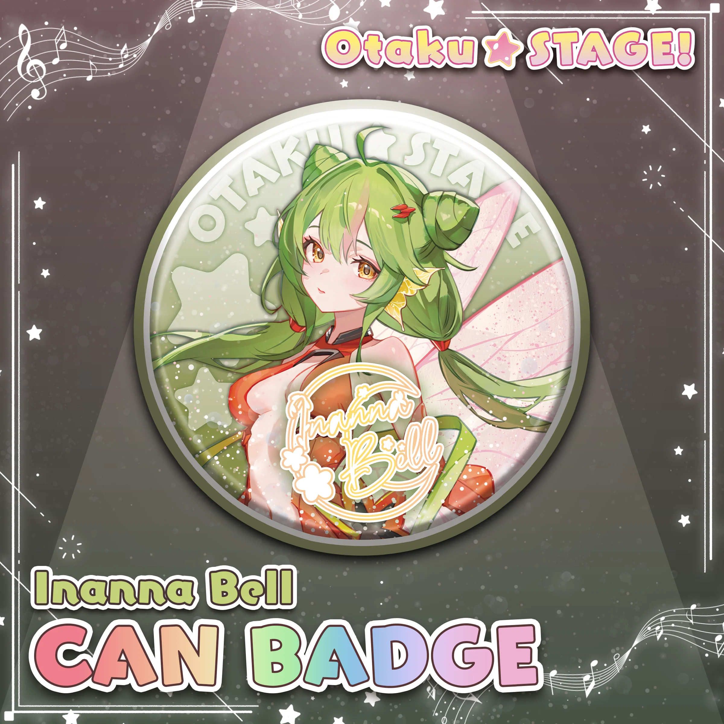 Otaku Stage : Lily & Inanna Can Badge Set - Image 2