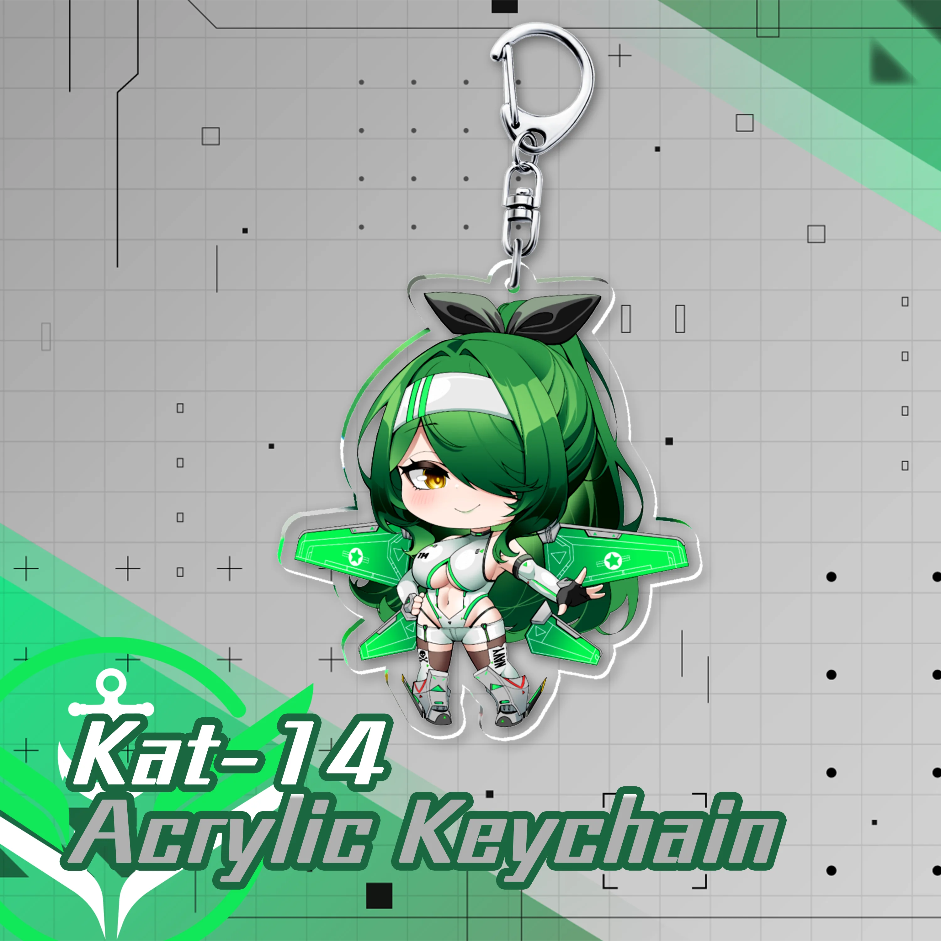 VFleet Project : Kat-14 Acrylic Keychain