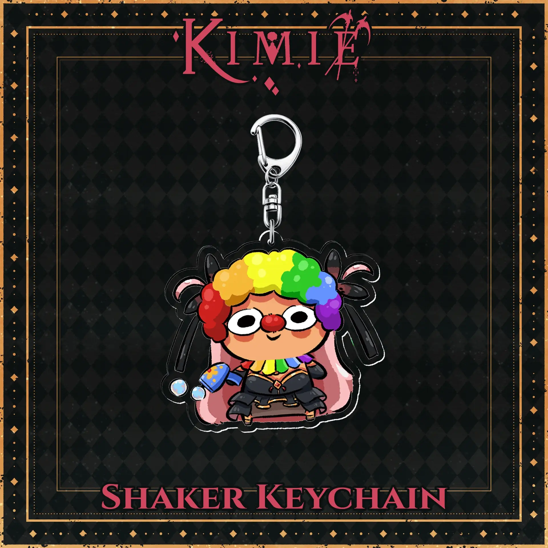 Kimie : Shaker Keychain - Image 2