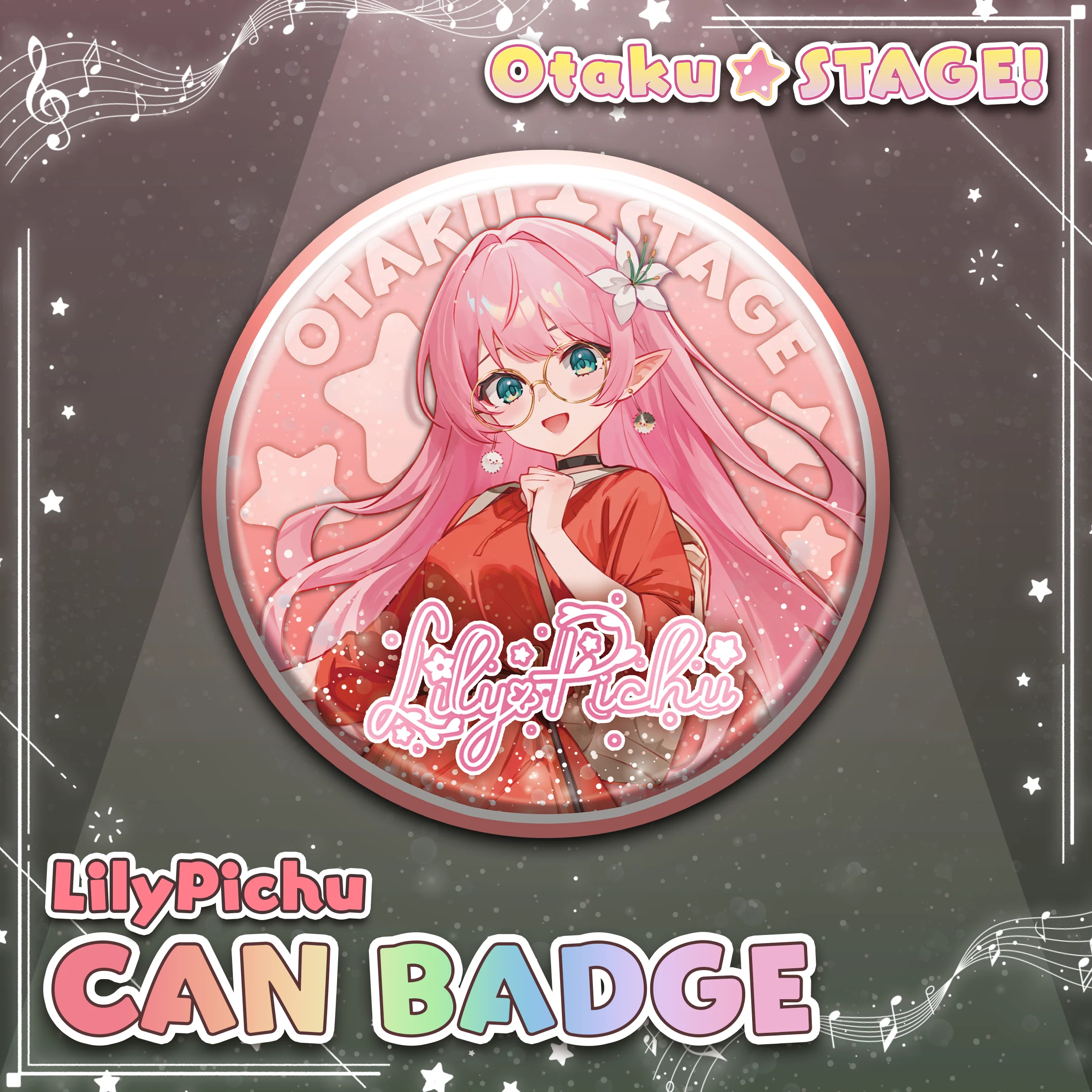 Otaku Stage : Lily & Inanna Can Badge Set - Image 3
