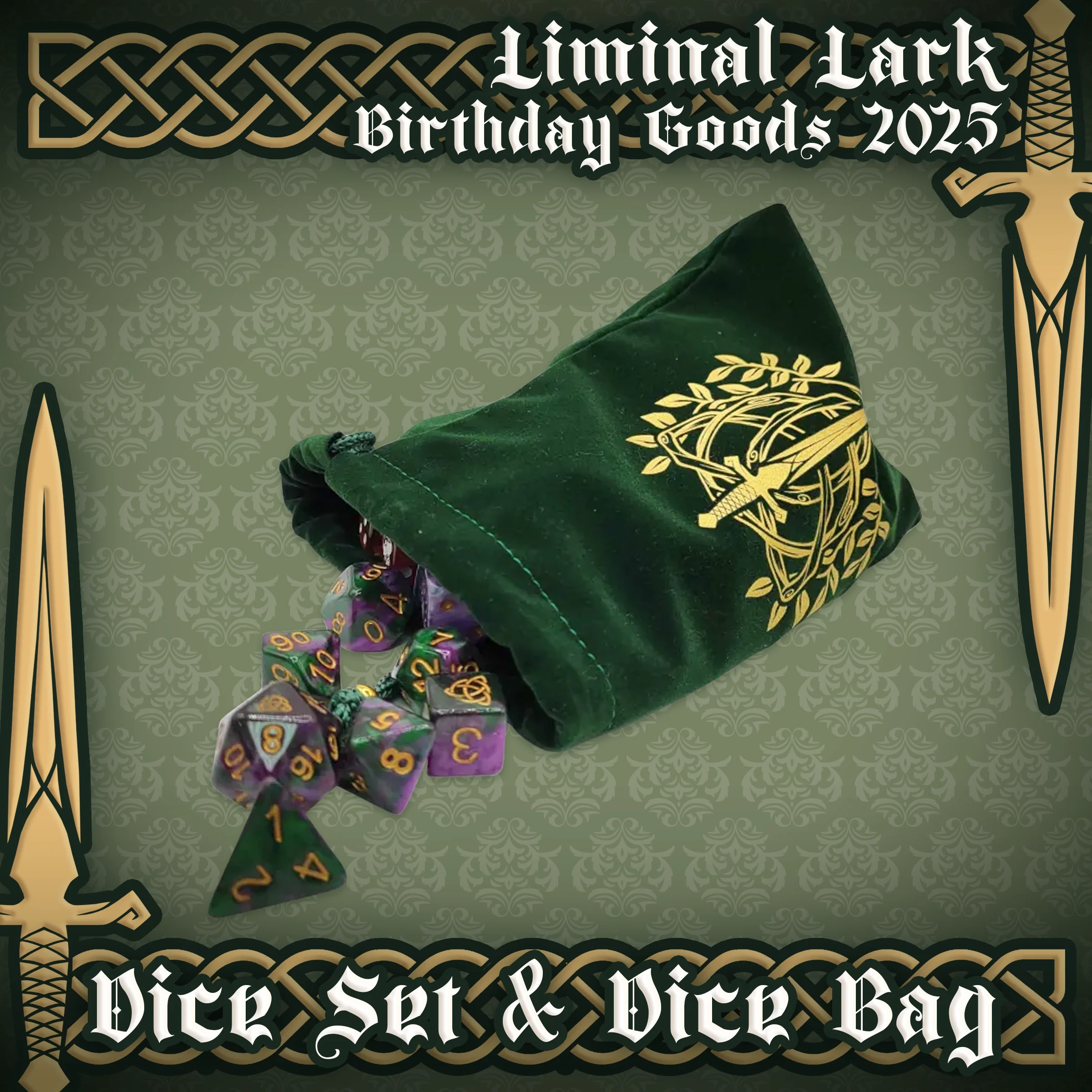 Liminal Lark : Dice Bag Set - Image 2