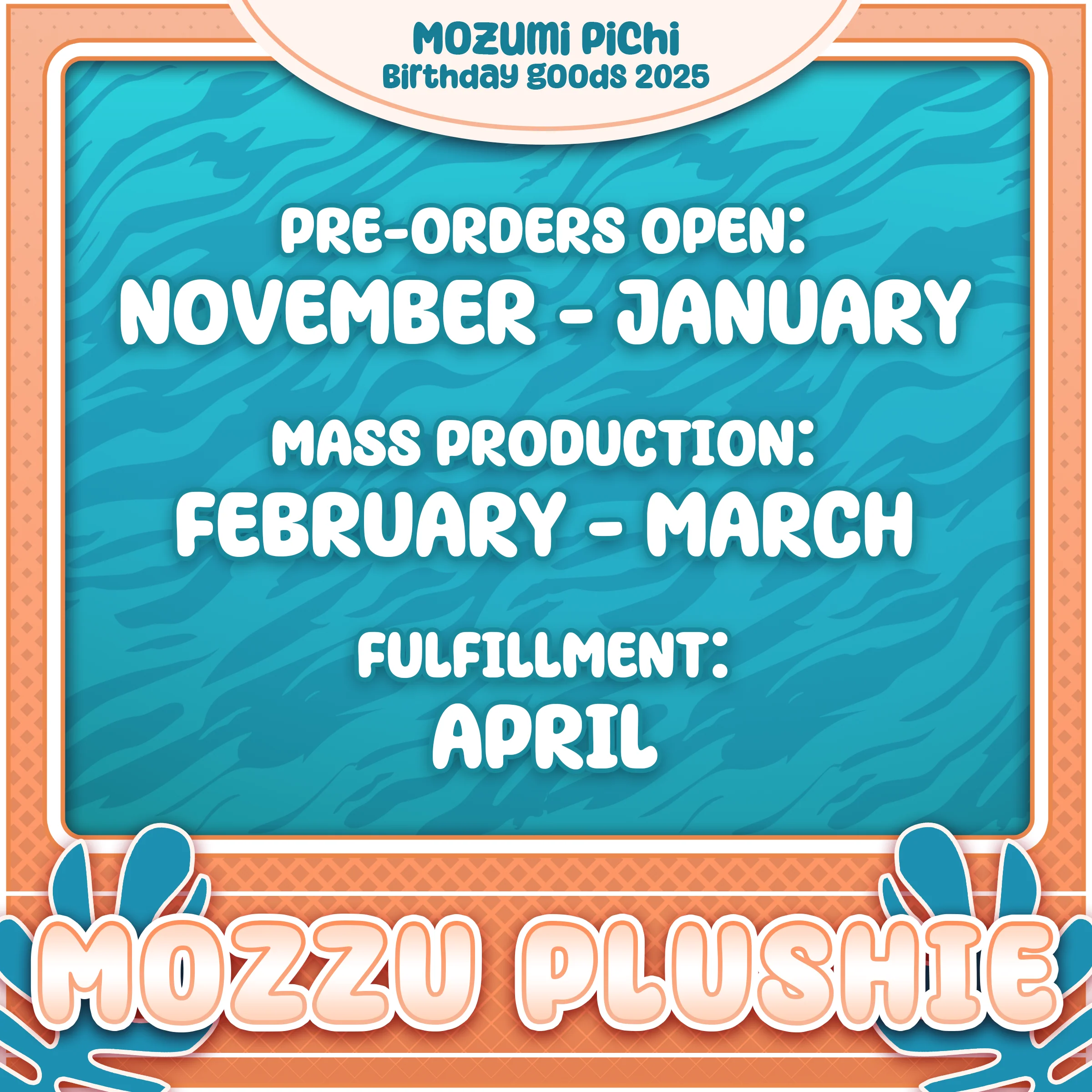 Mozumi Pichi : Mozzu Plush - Image 2