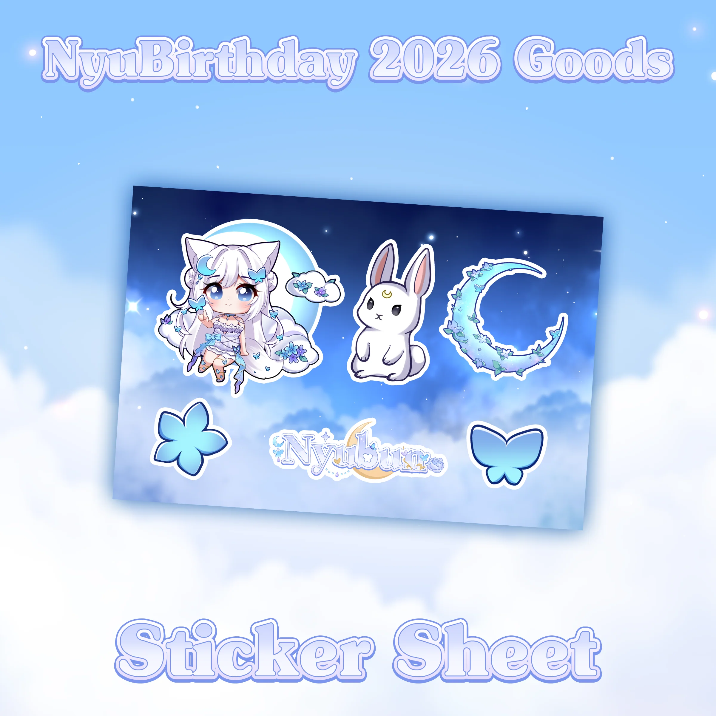 NyuBun : Sticker Sheet