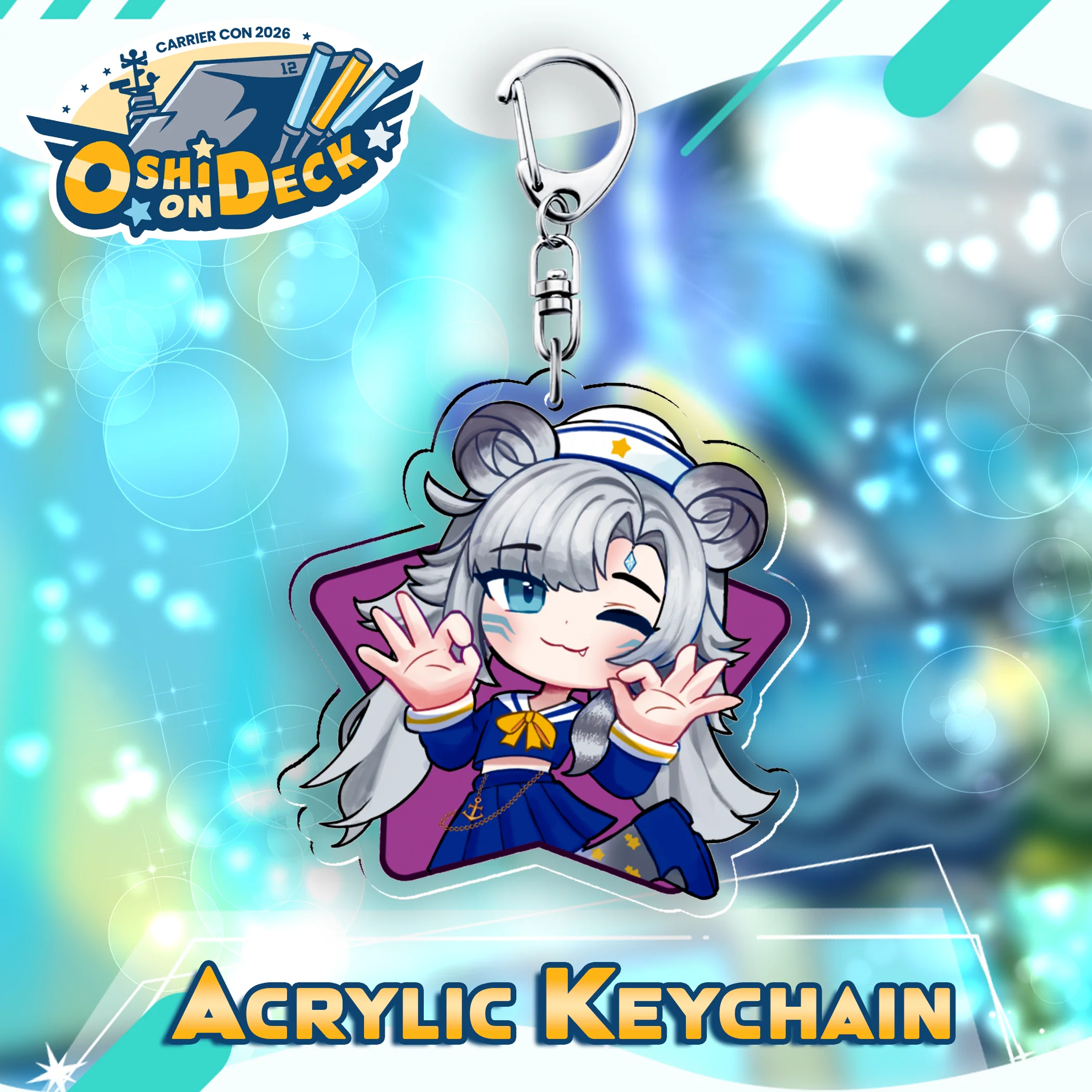 Oshi on Deck : Acrylic Keychains - Image 3