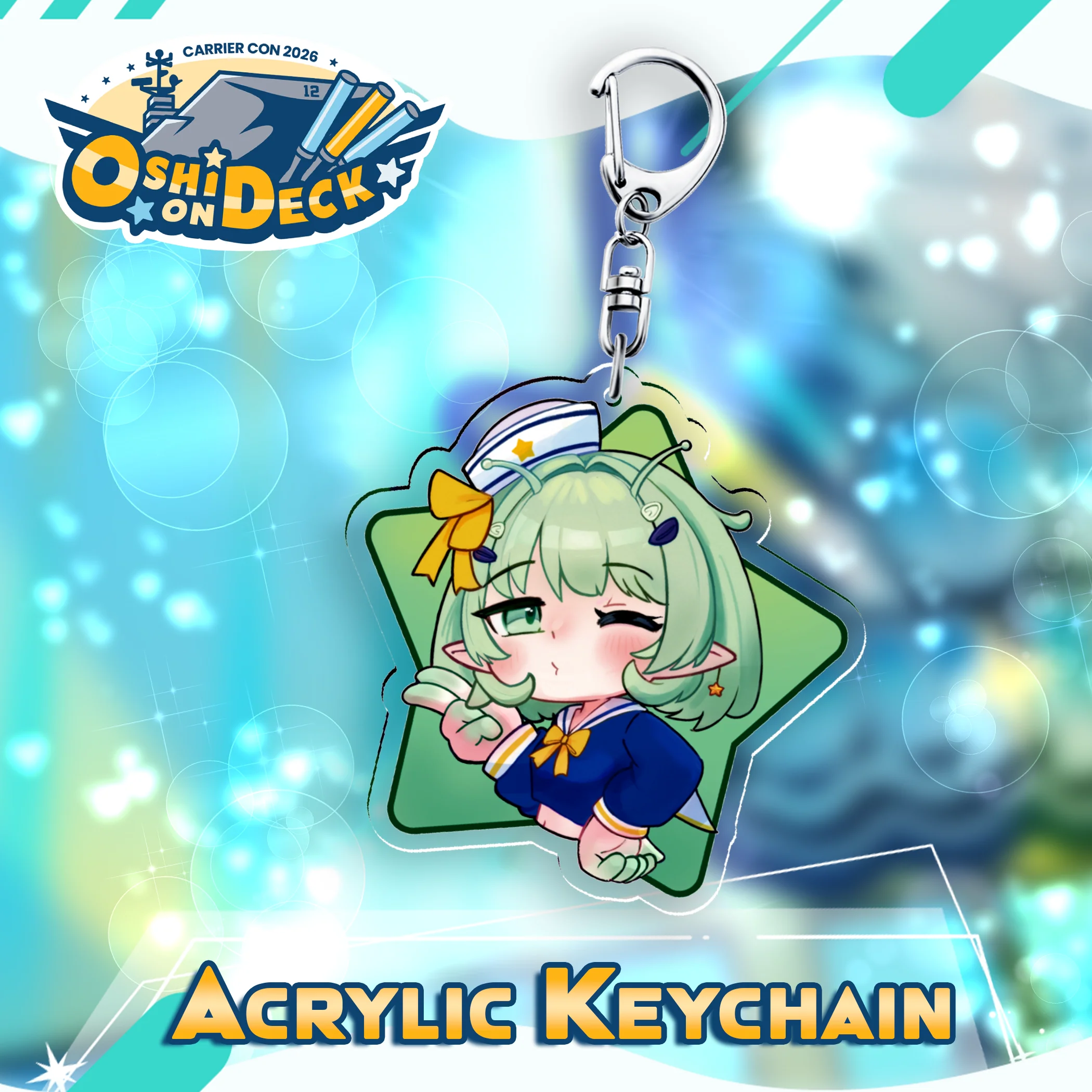 Oshi on Deck : Acrylic Keychains - Image 4