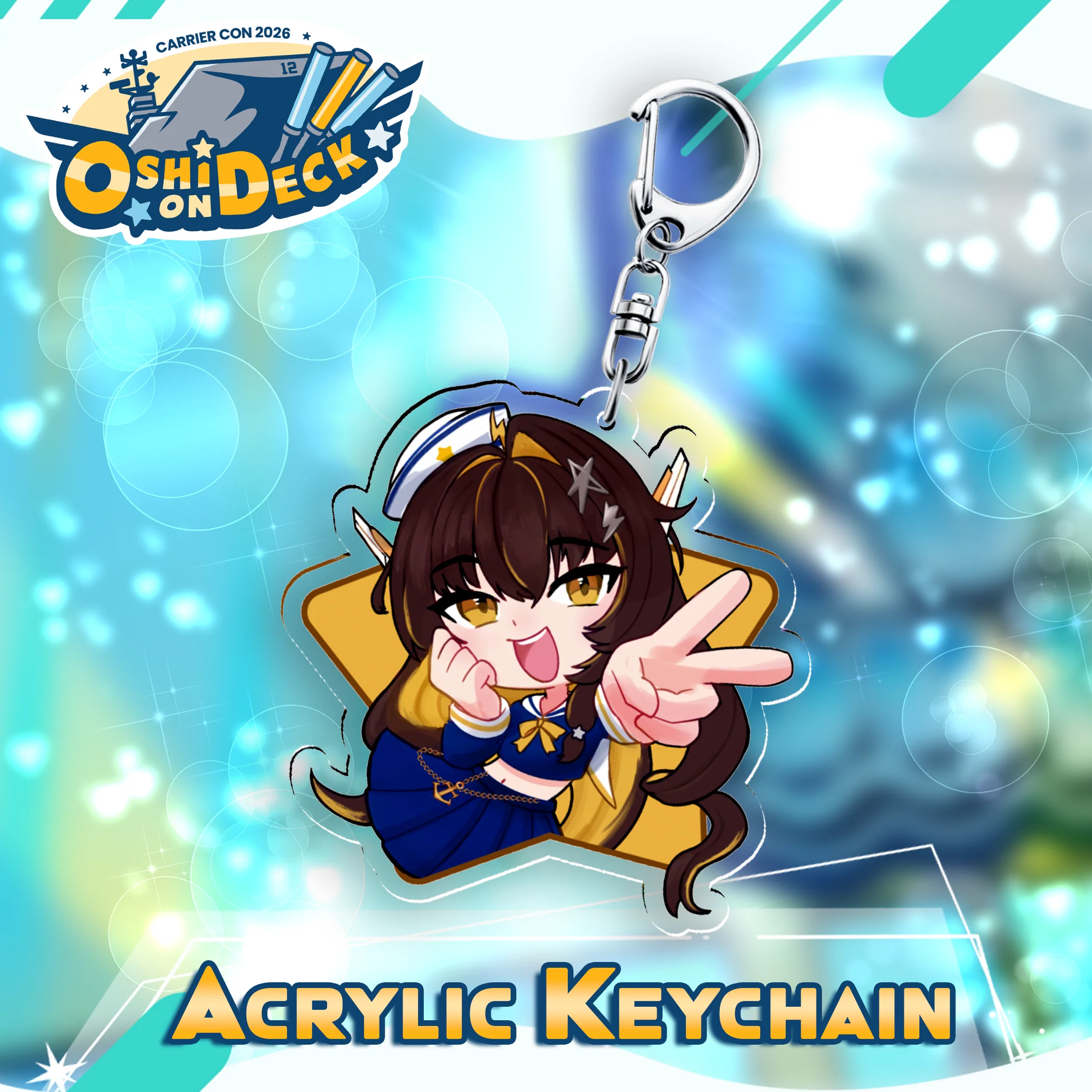 Oshi on Deck : Acrylic Keychains - Image 5