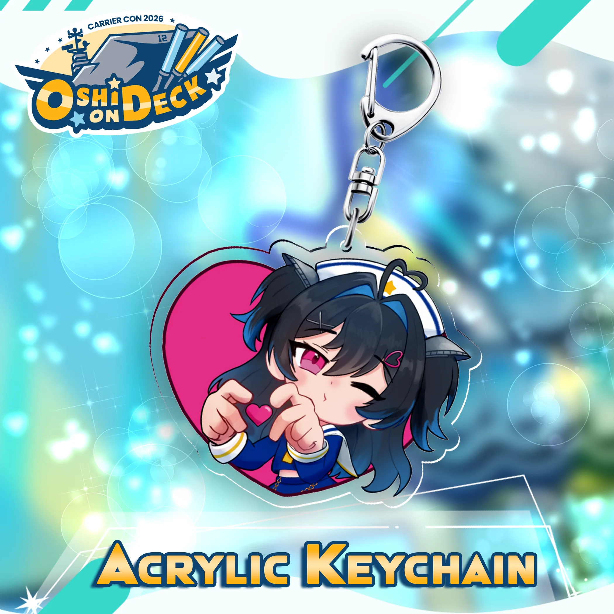 Oshi on Deck : Acrylic Keychains - Image 7