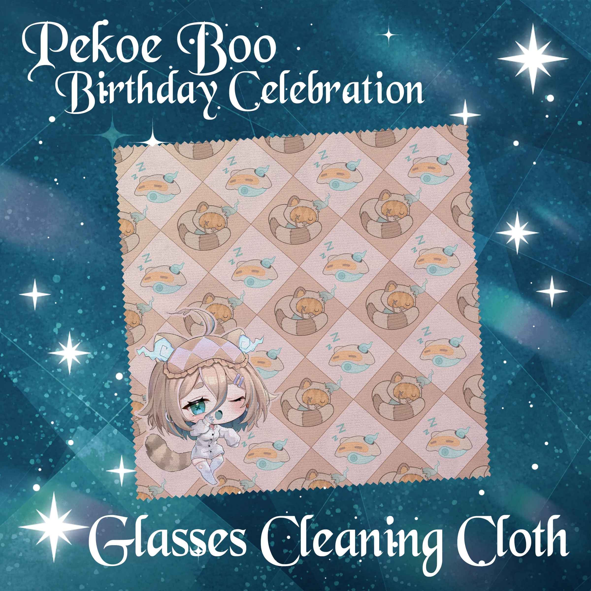 Pekoe Boo : Glasses Cleaning Cloth - Image 2