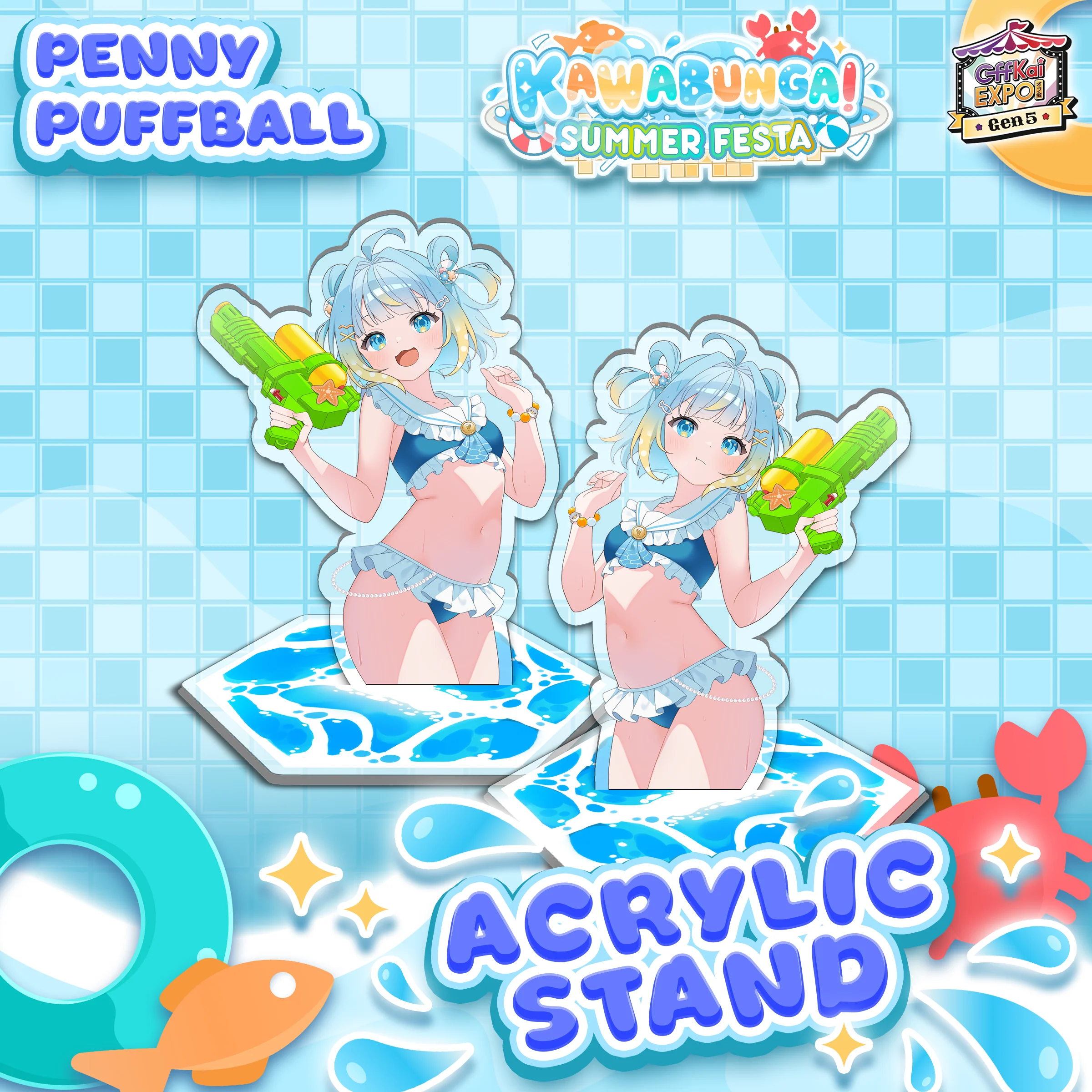 Penny Puffball : Kawabunga Standee