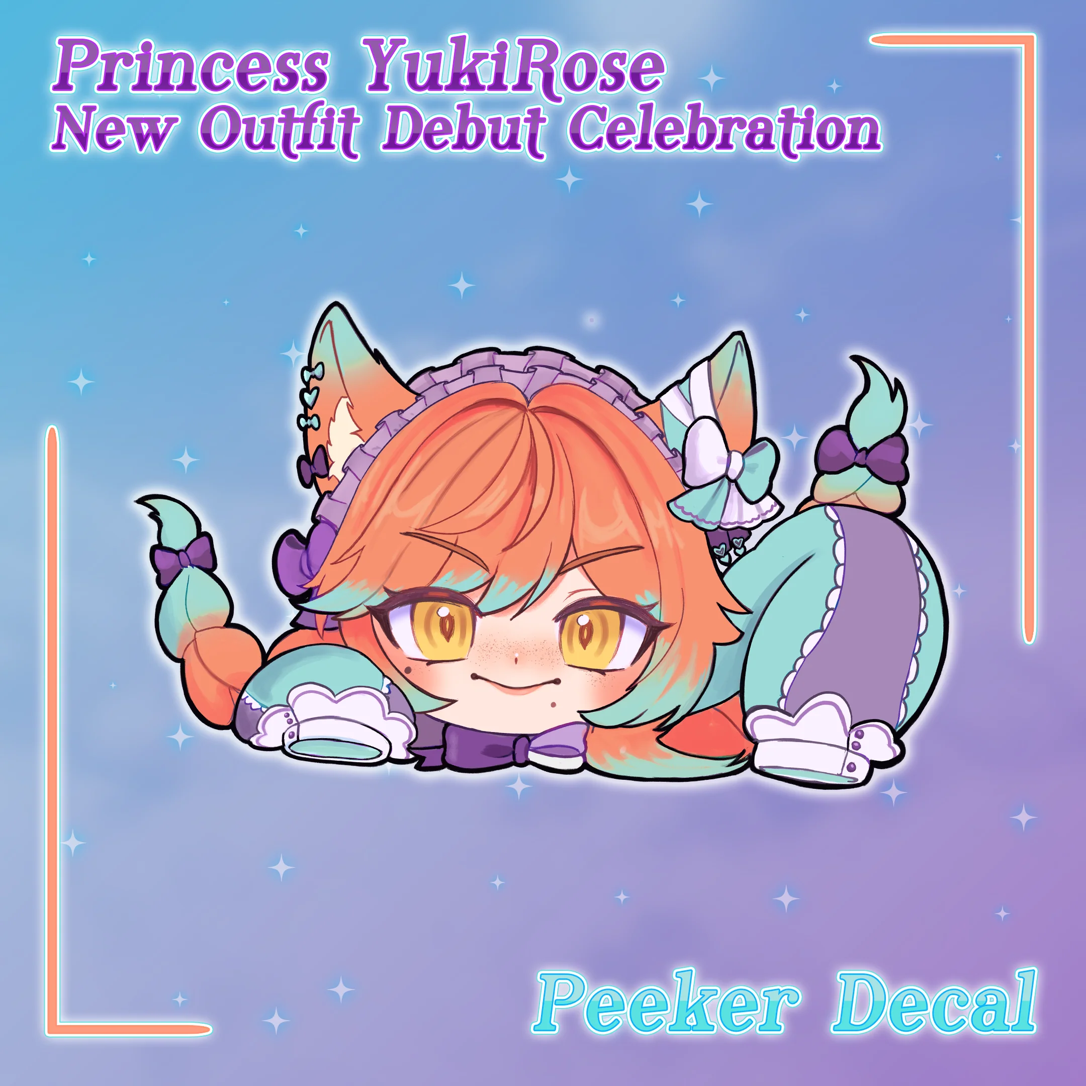 Princess Yukirose : Peeker Decal
