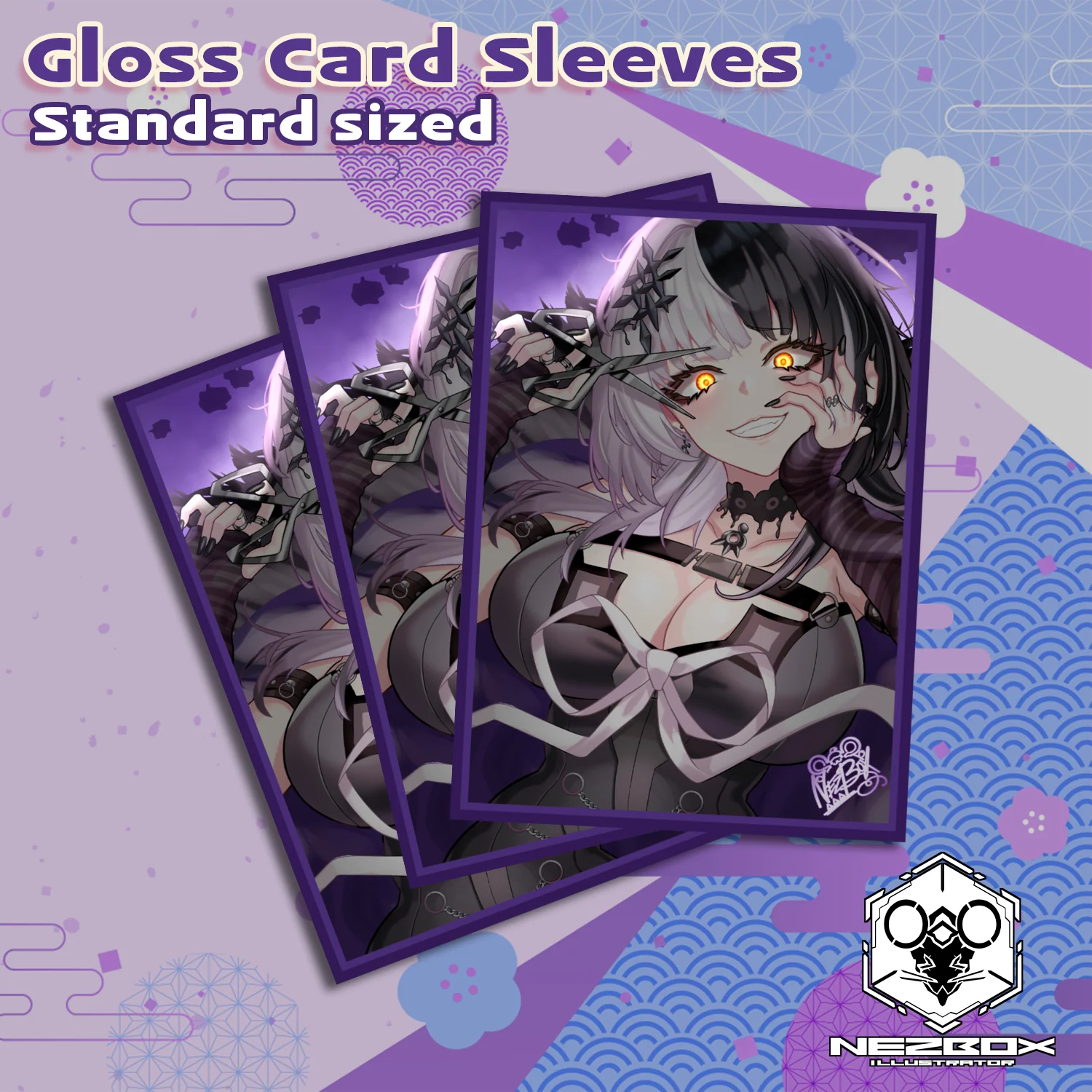 Shiori Novella : Stitched Playmat & Standard Sleeves - Image 2