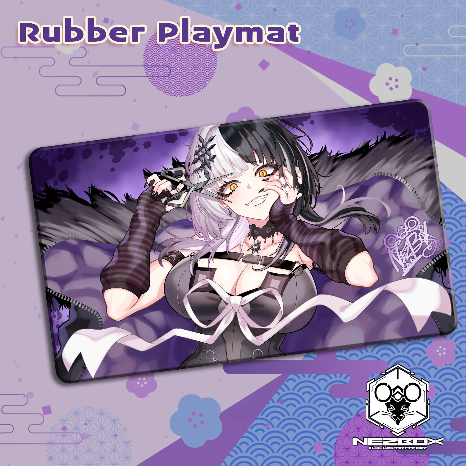 Shiori Novella : Stitched Playmat & Standard Sleeves - Image 3