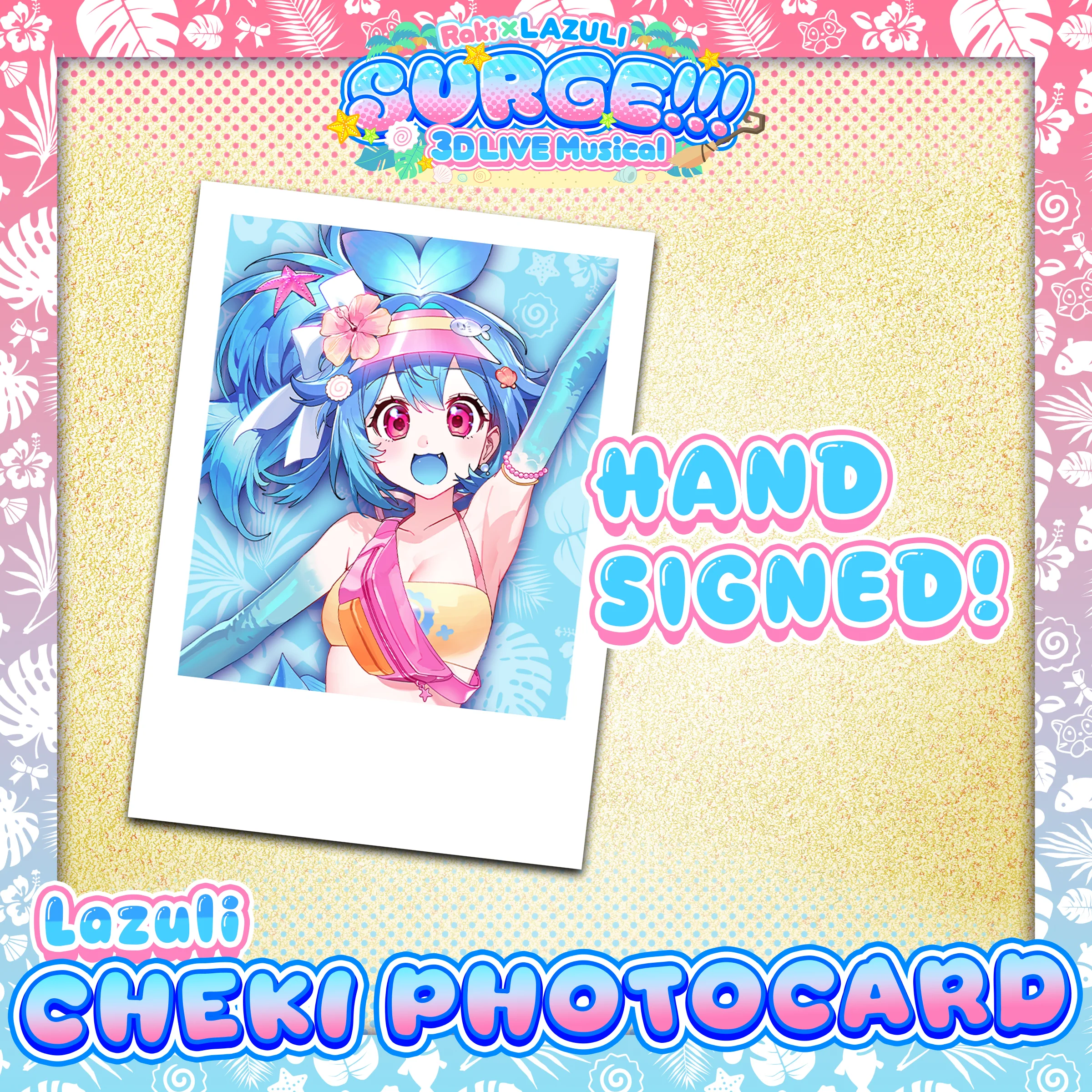 SURGE!!! : HAND-SIGNED Lazuli Cheki