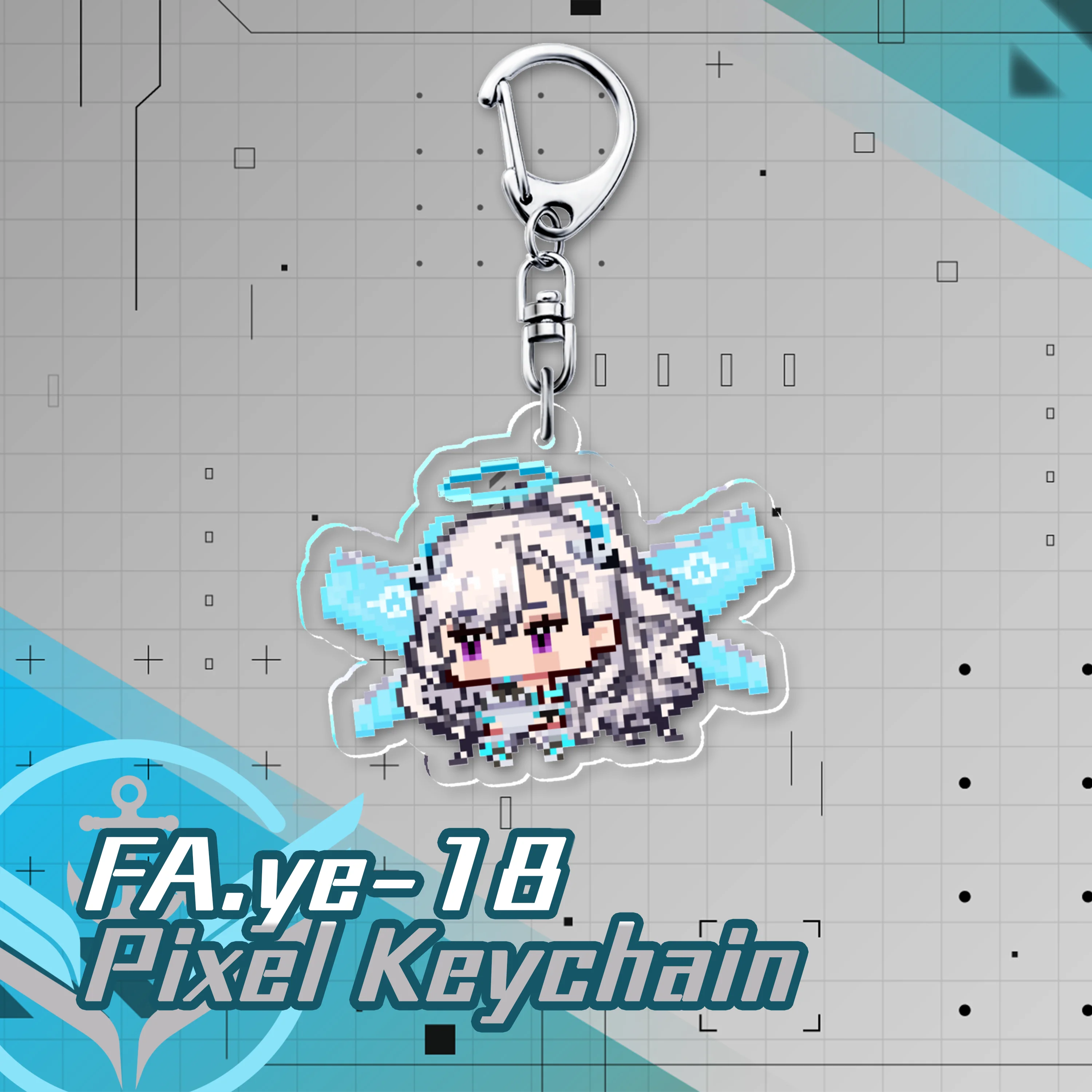 VFleet Project : Little Pixel Acrylic Keychains - Image 15