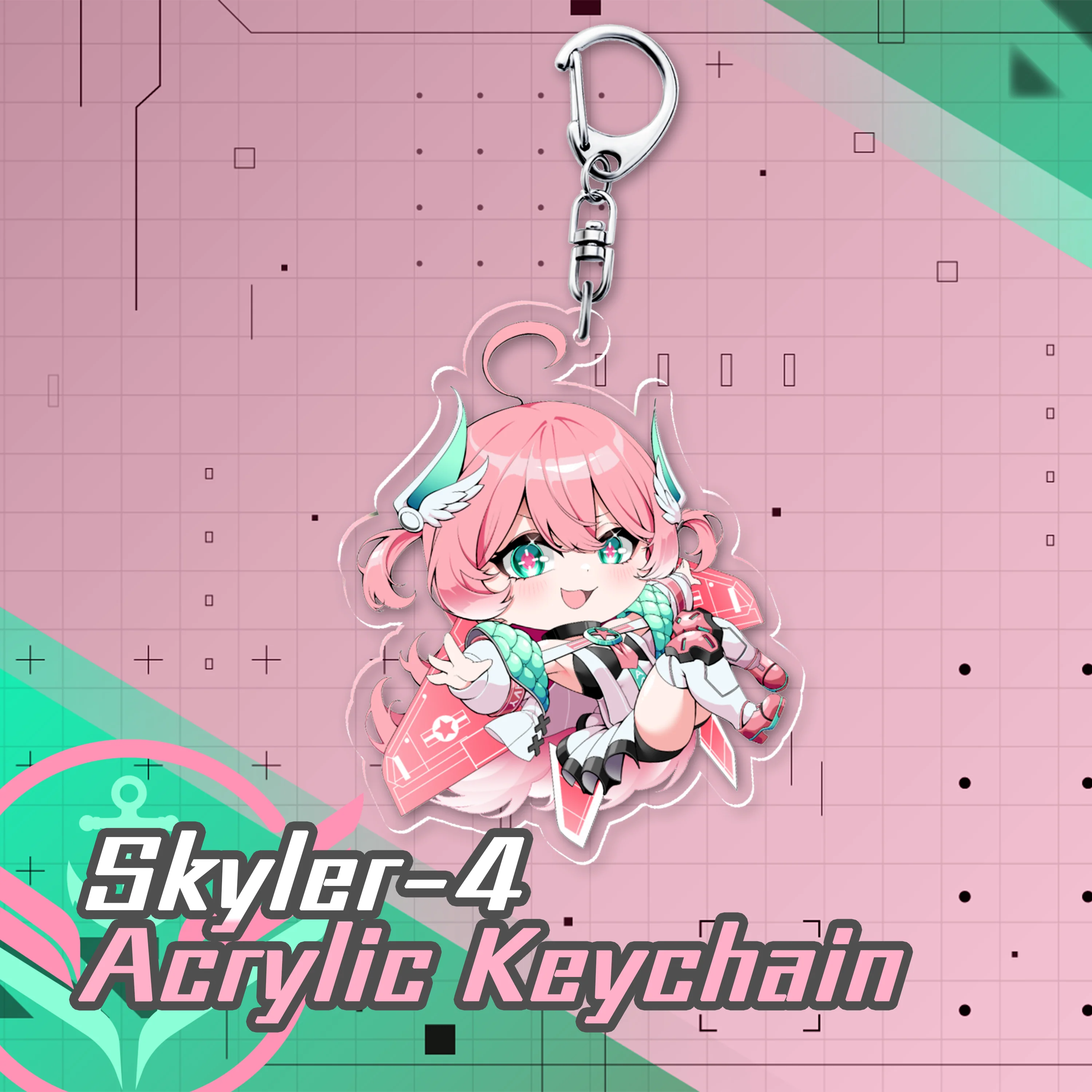 VFleet Project : Skyler-4 Acrylic Keychain