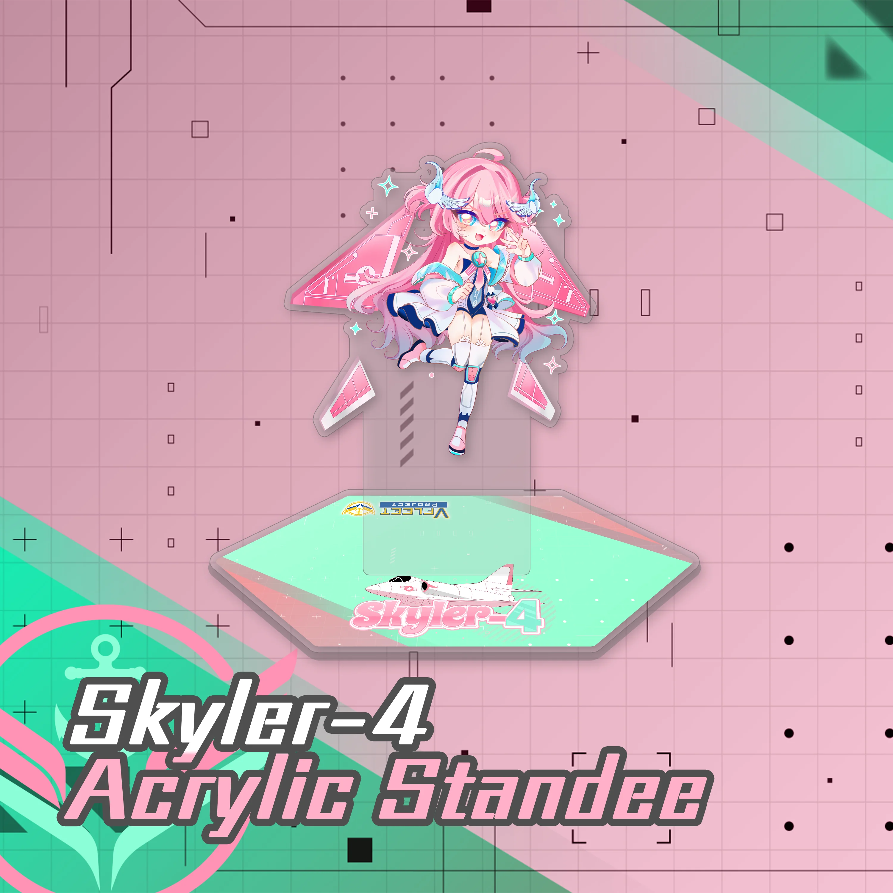 VFleet Project : Skyler-4 Standee