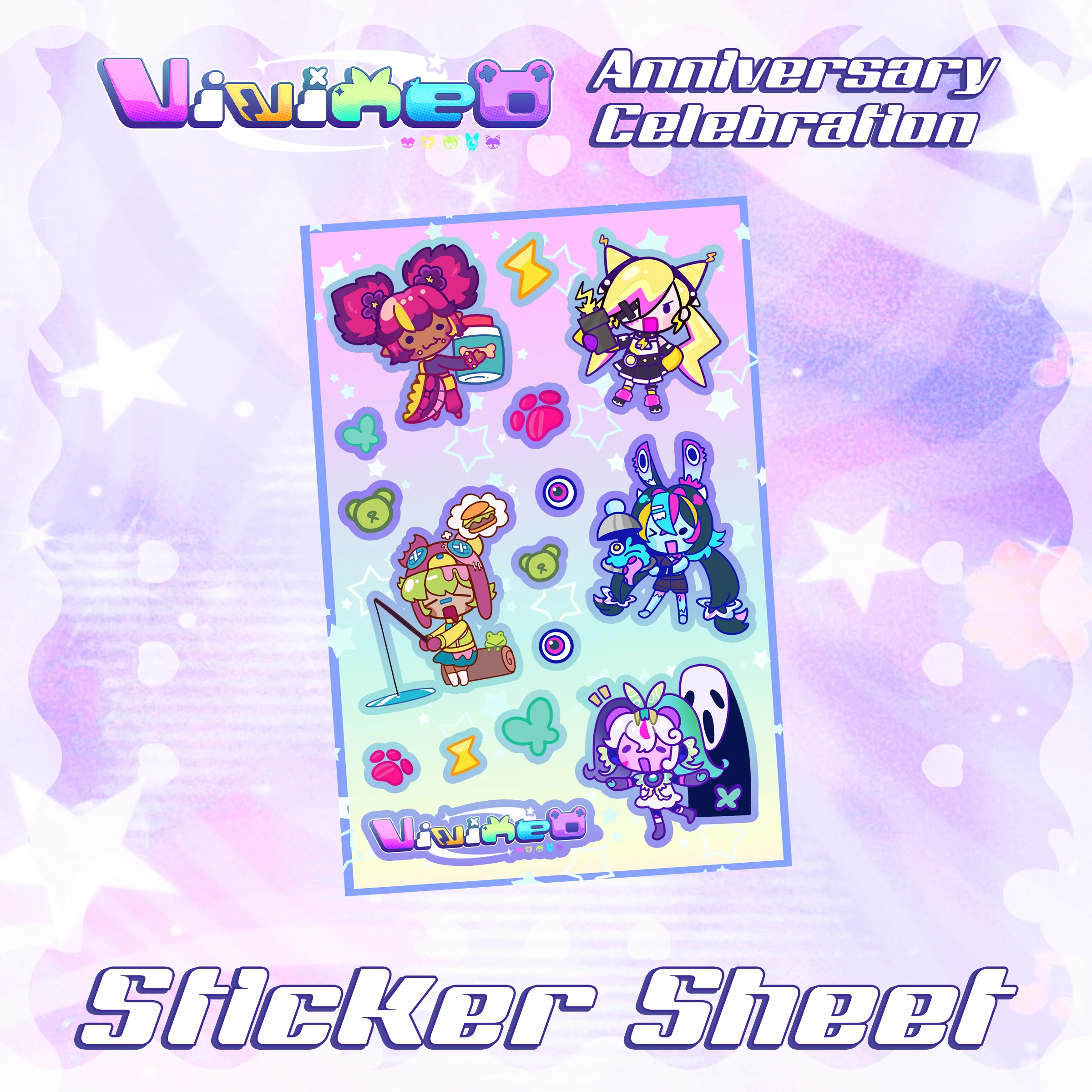VIVINEO : Sticker Sheet